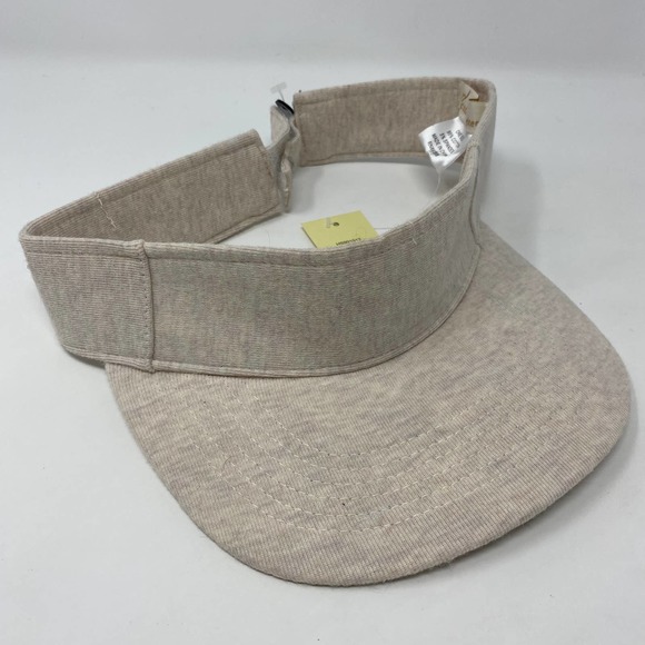 Cotton Visor Hat In Light Beige | Poshmark